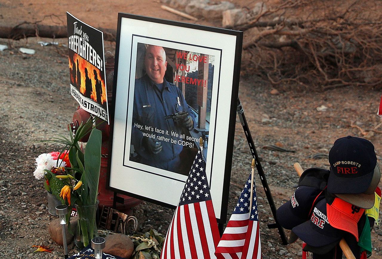 Report: Massive fire tornado killed California firefighter