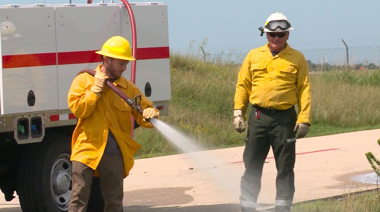 Wildland firefighters FVTC