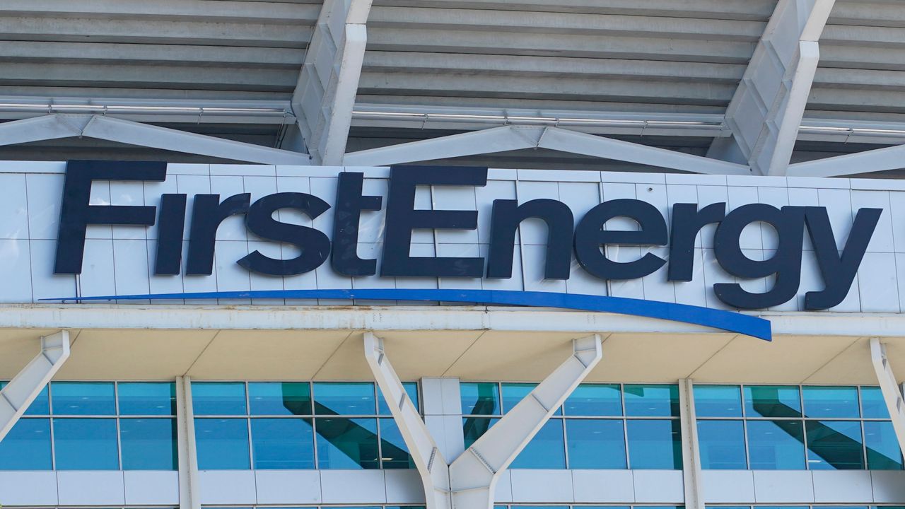 FirstEnergy sign in a stadium