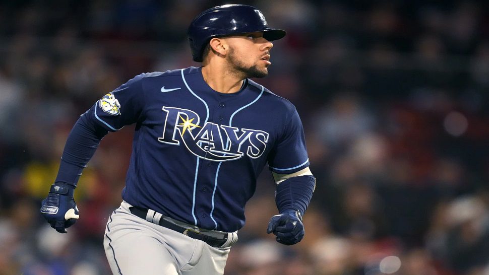 René Pinto homers, Rays outlast Red Sox 9-7