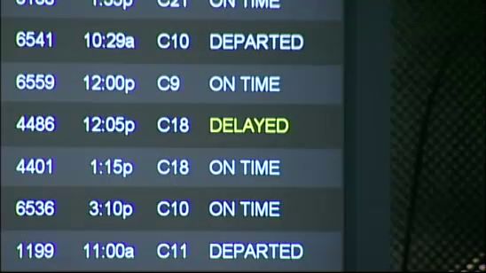 Computer System Failure Delays Flights