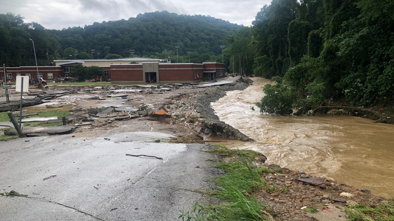 Historic flooding in eastern Kentucky