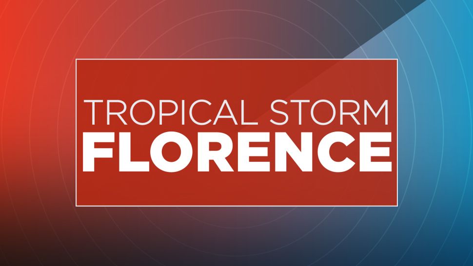 Tropical Storm Florence graphic