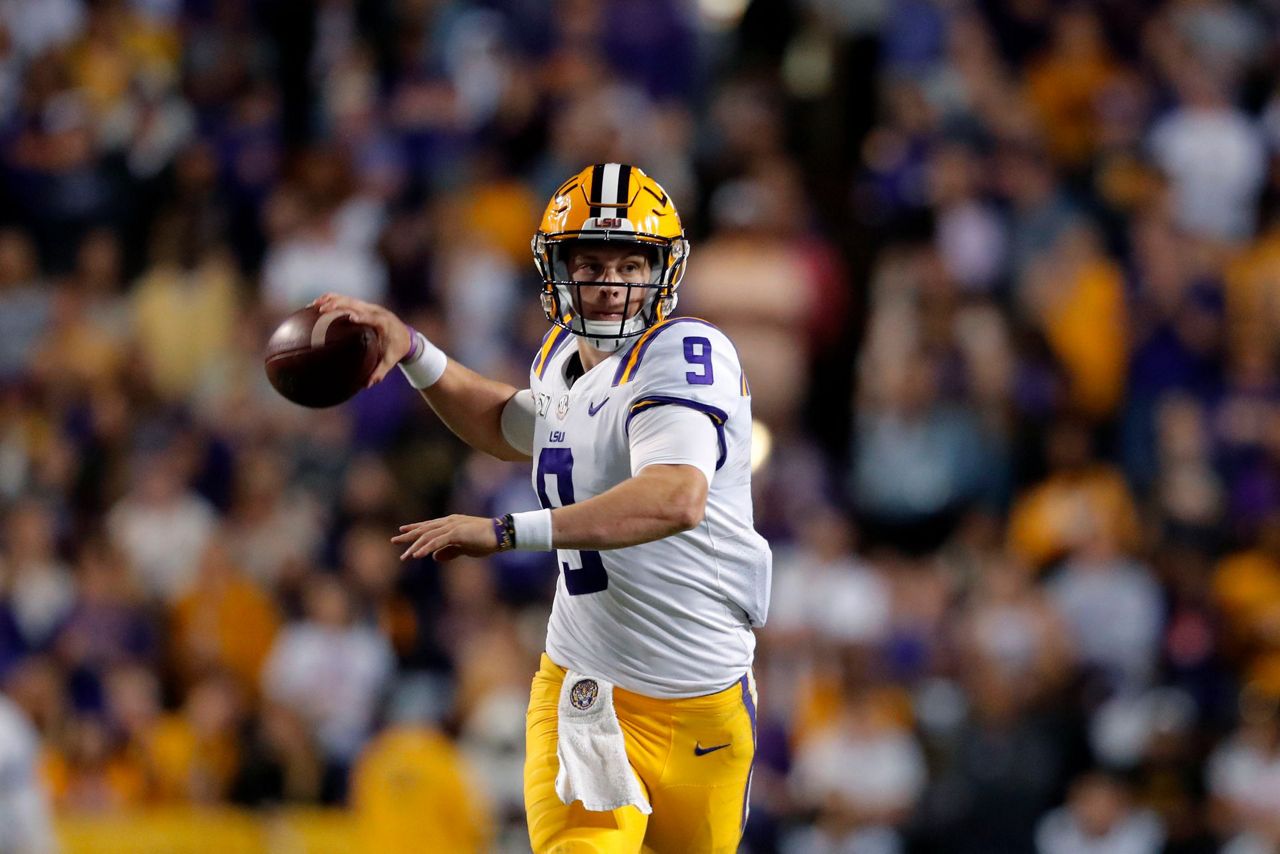 LSU's Burrow, Jefferson lead AP All-Bowl team