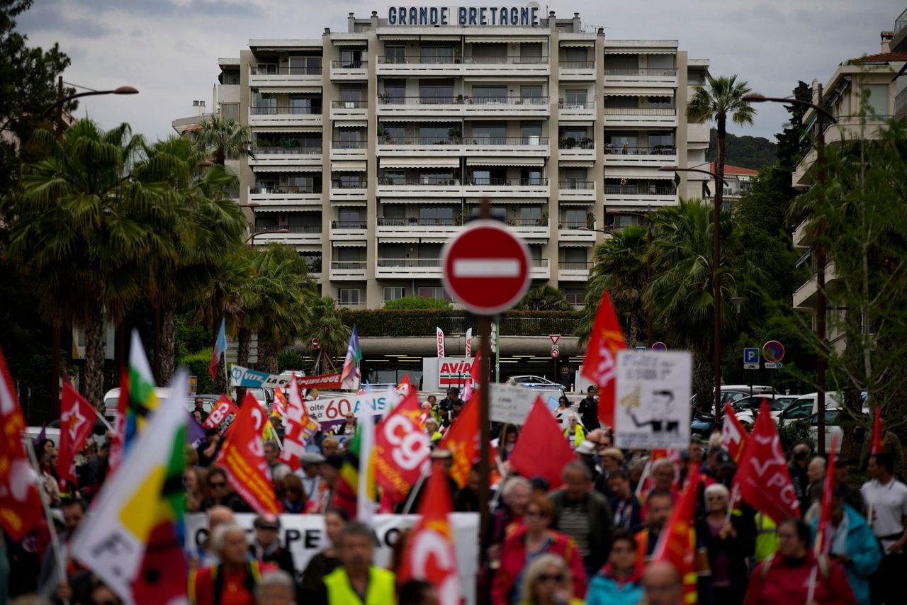 Cannes Film Festival Energy Worker Union Pension Protest 1235400009