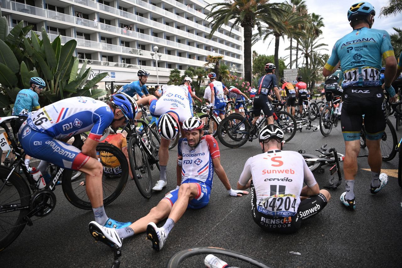 Already missing riders, Tour de France tackles tough Stage 2