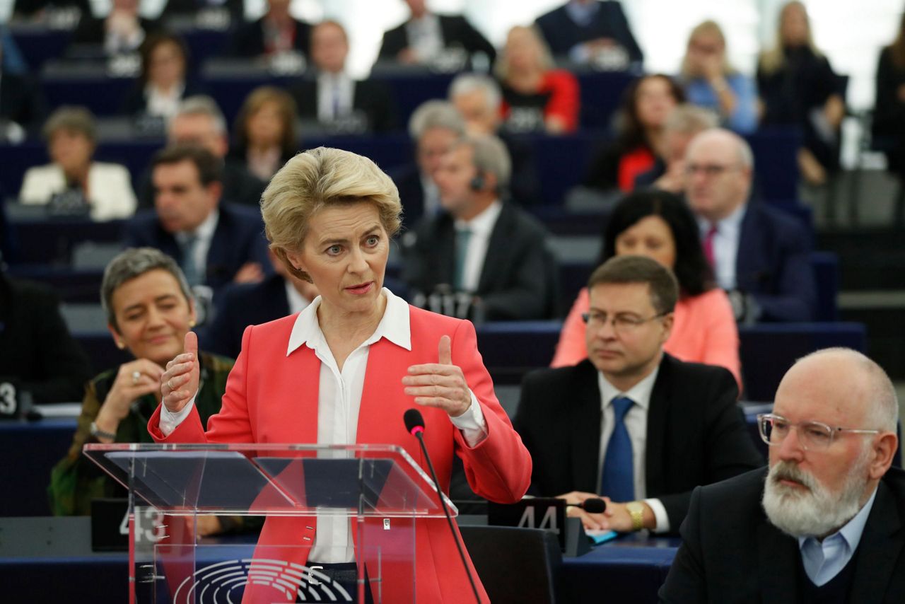 New EU Commission chief promises ambitious agenda