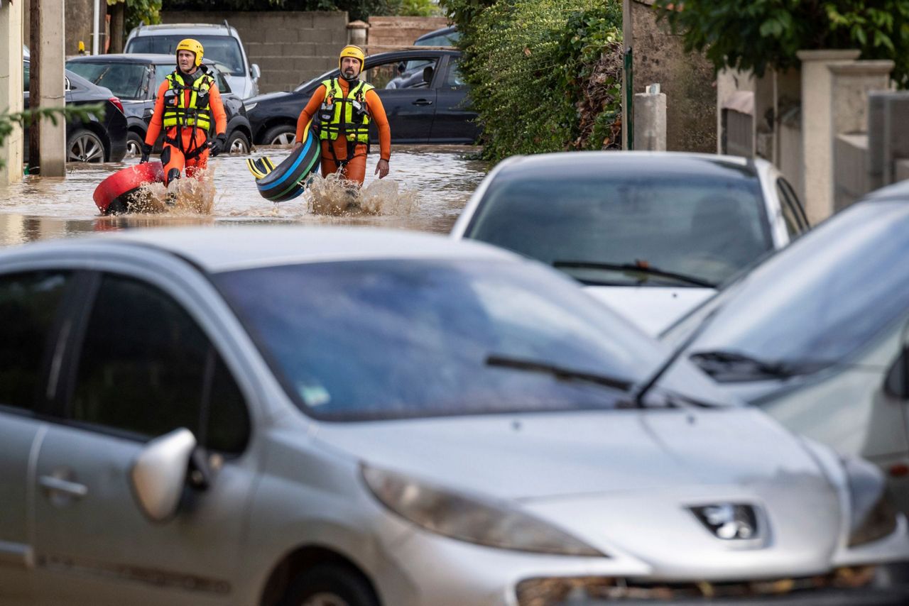 The Latest: Flash floods kill 13 people in southwest France