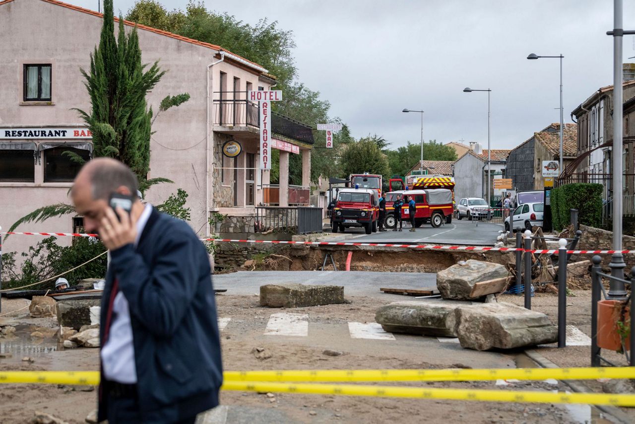 The Latest: Flash floods kill 13 people in southwest France