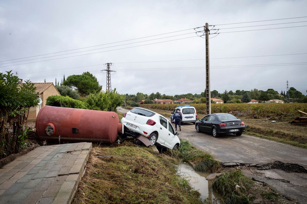 The Latest: Flash floods kill 13 people in southwest France