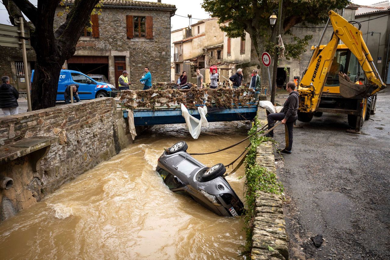 The Latest: Flash floods kill 13 people in southwest France