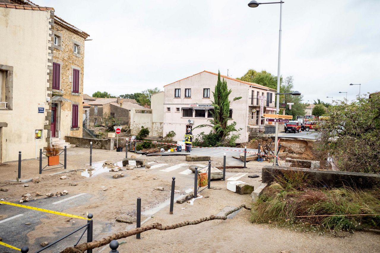 The Latest: Flash floods kill 13 people in southwest France