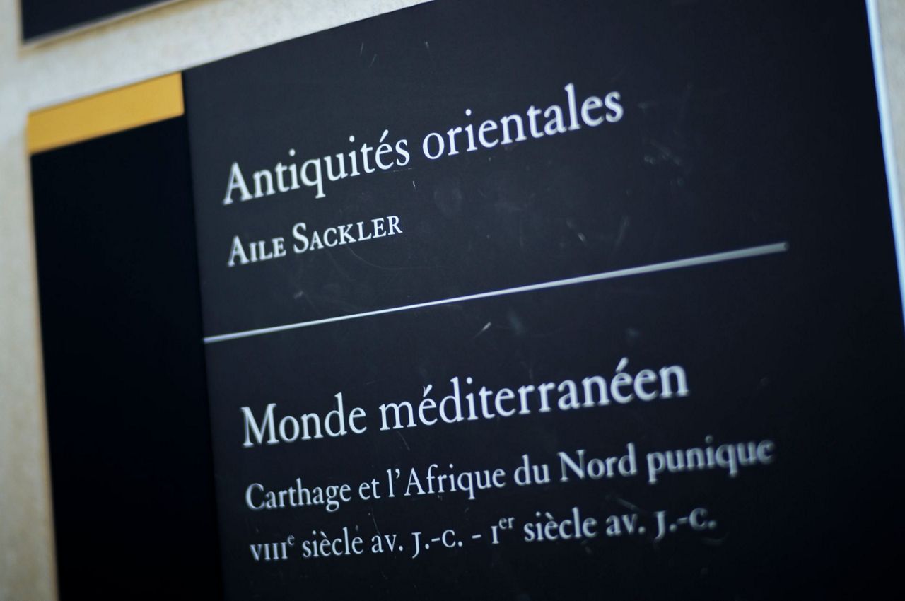 Louvre museum covers Sackler name after opioid protests