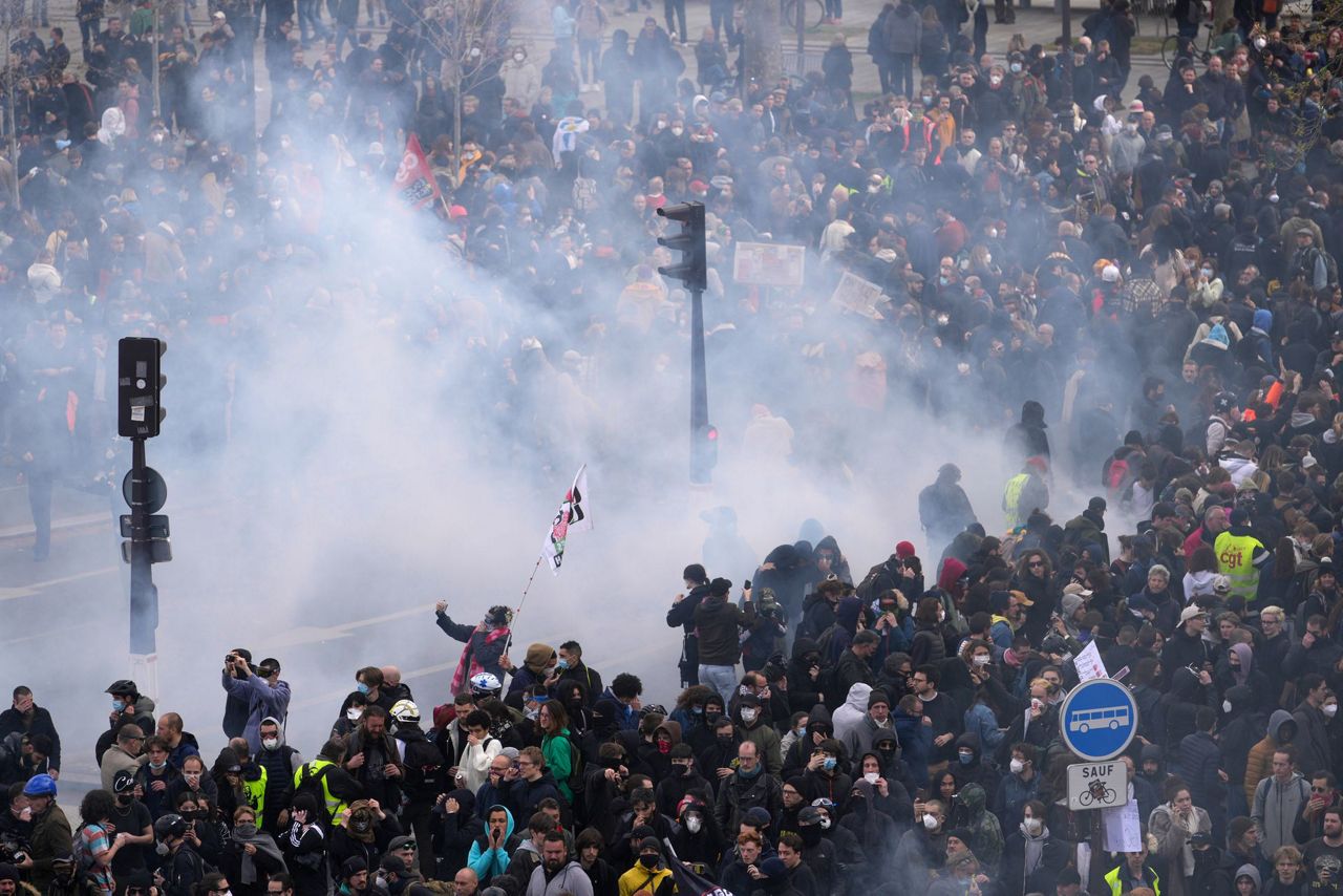 франция протест