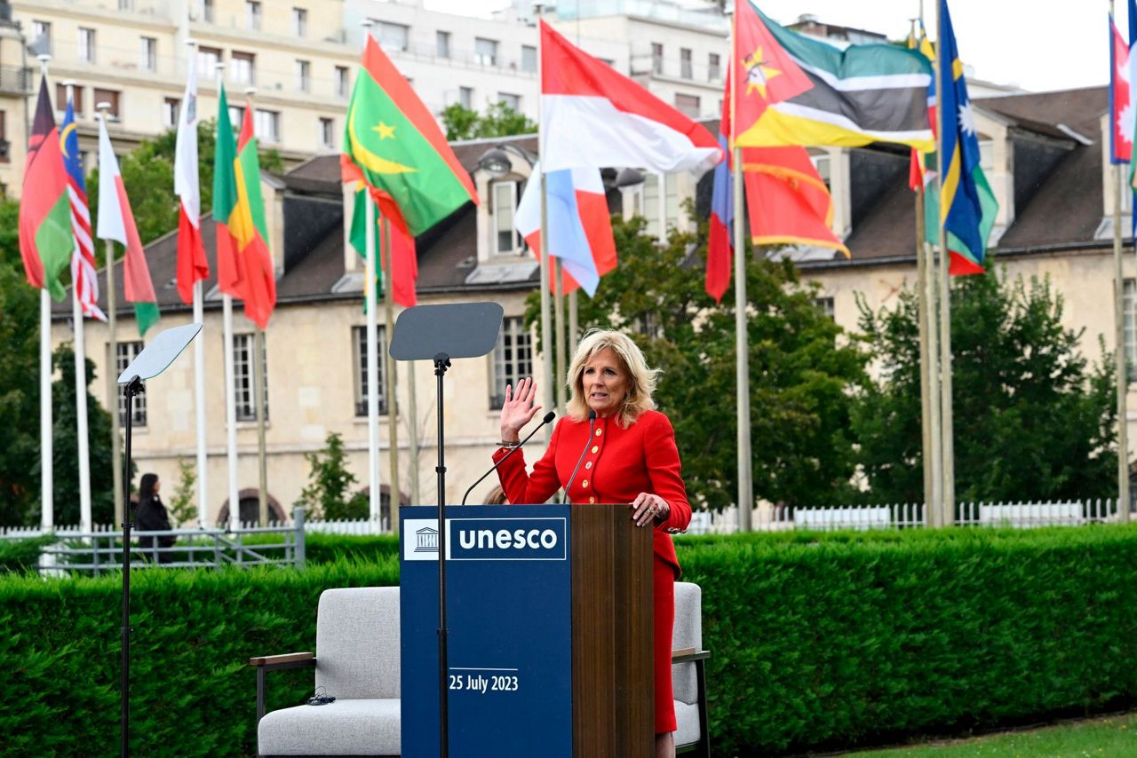 First Lady Jill Biden To Mark US Reentry Into UNESCO With Flag-raising ...