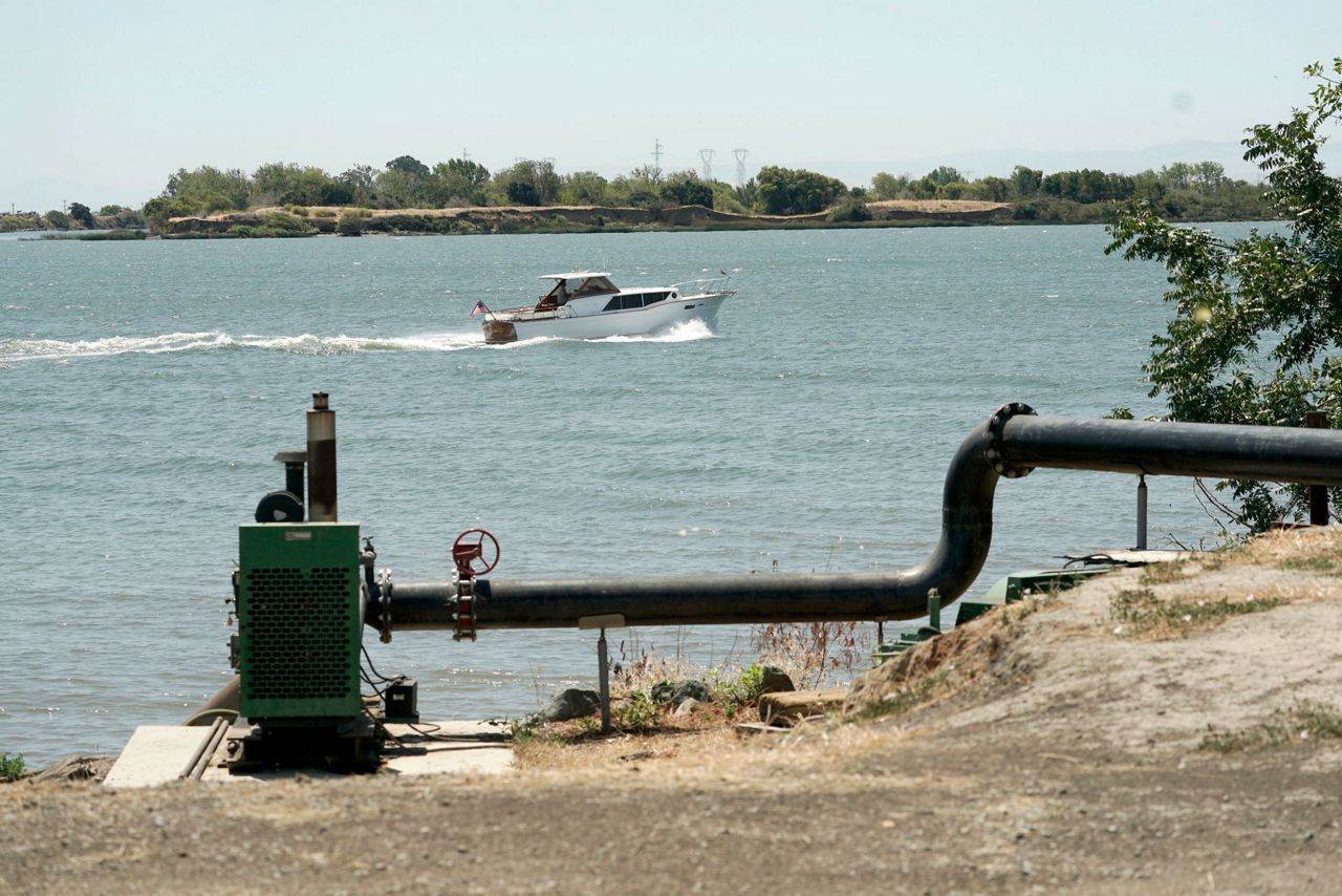 In Dry California, Salty Water Creeps Into Key Waterways