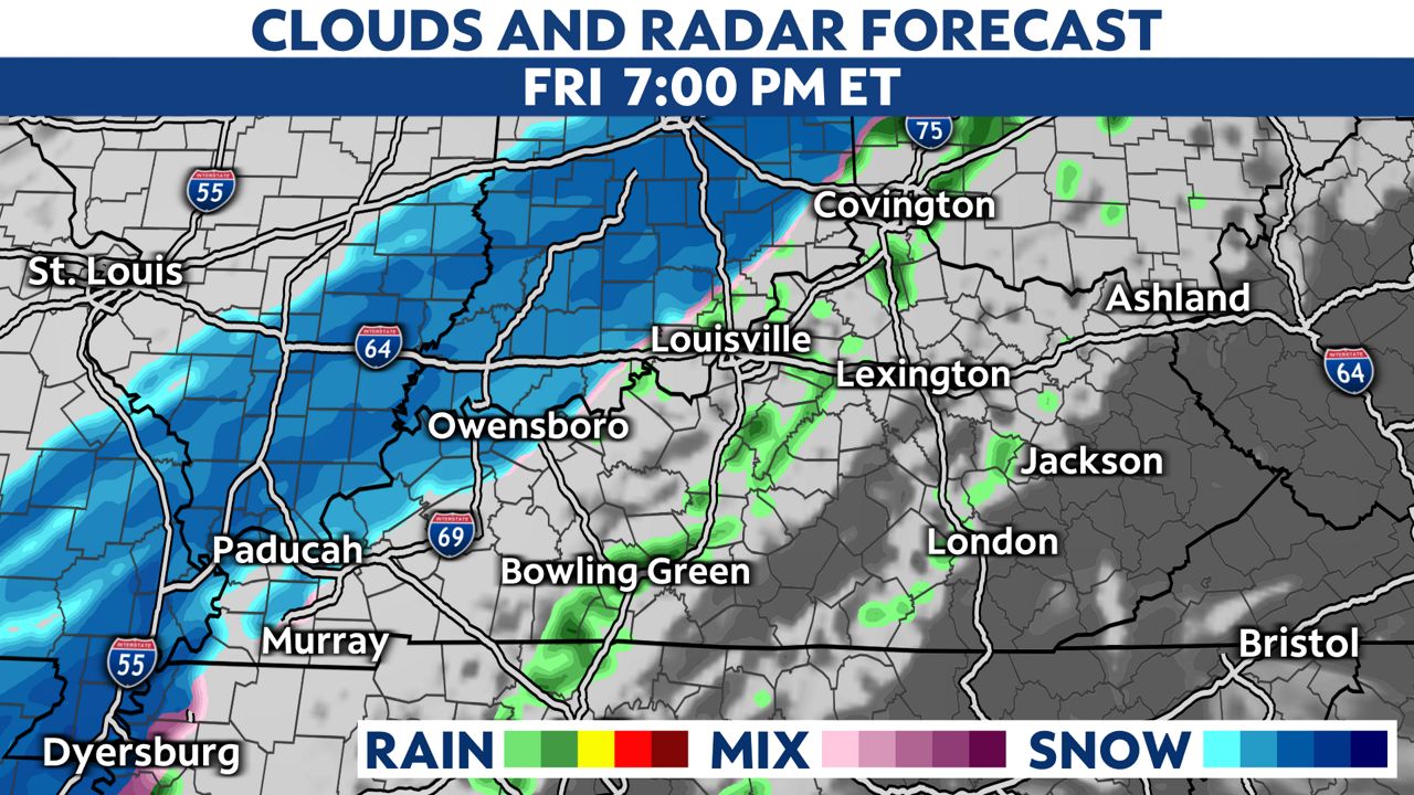 Winter storm to impact Kentucky tonight