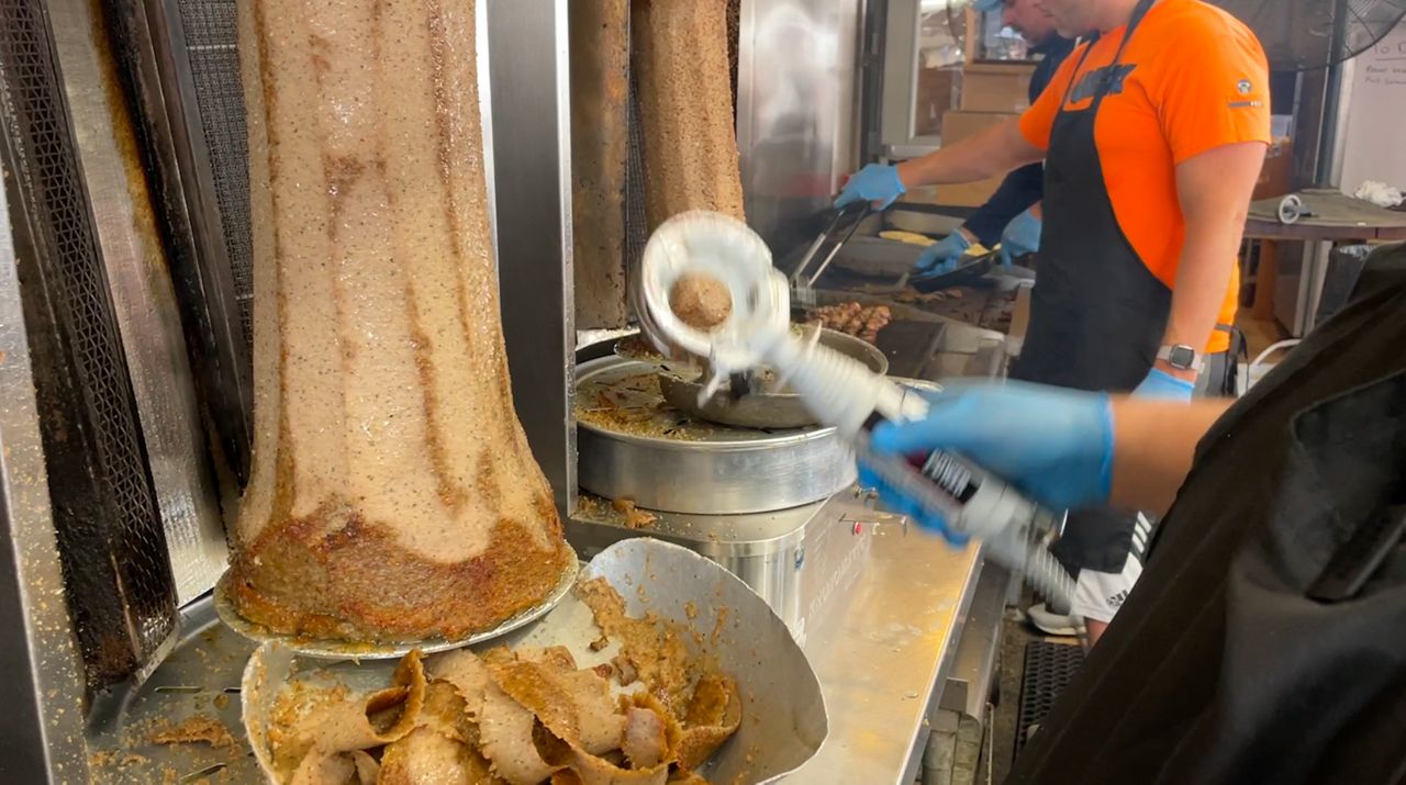 Inside the kitchen of the Tremont Greek Festival