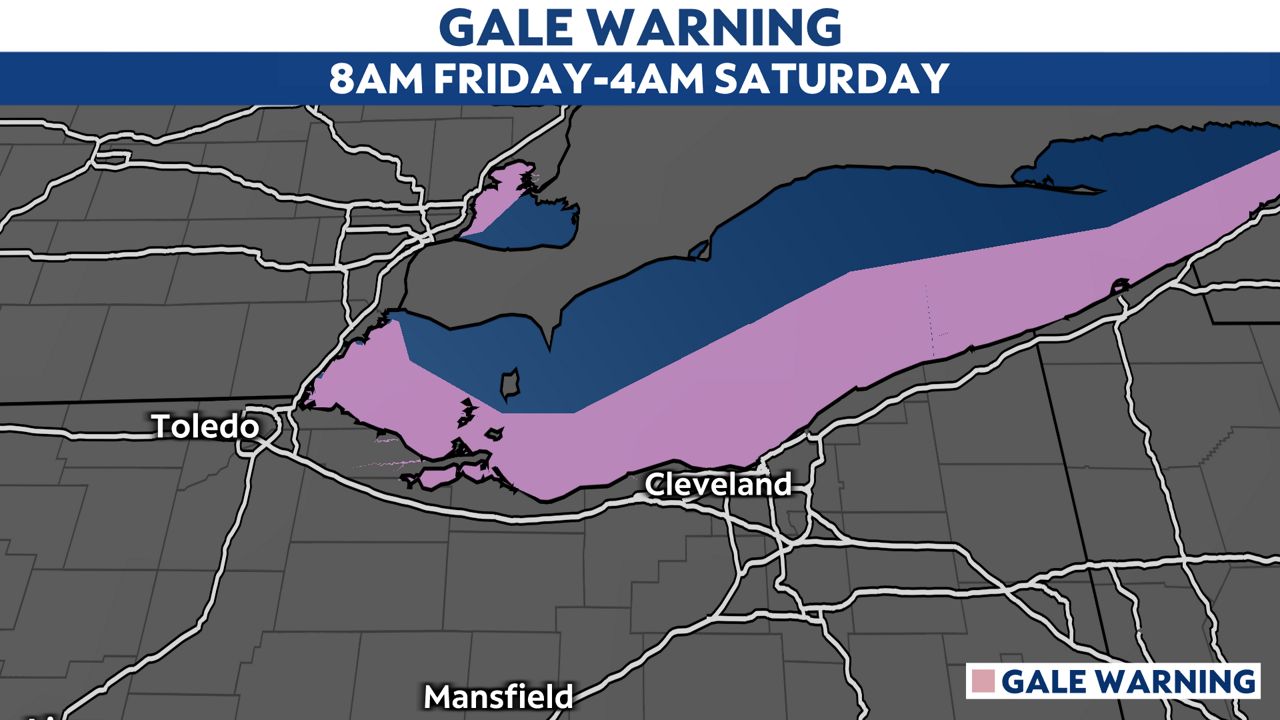 Damaging winds likely on Friday