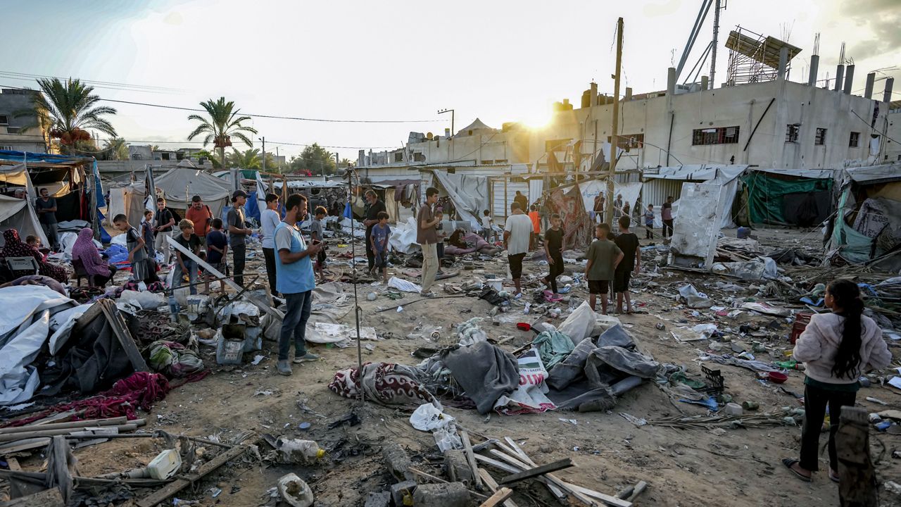Imagen de la devastación en Gaza.