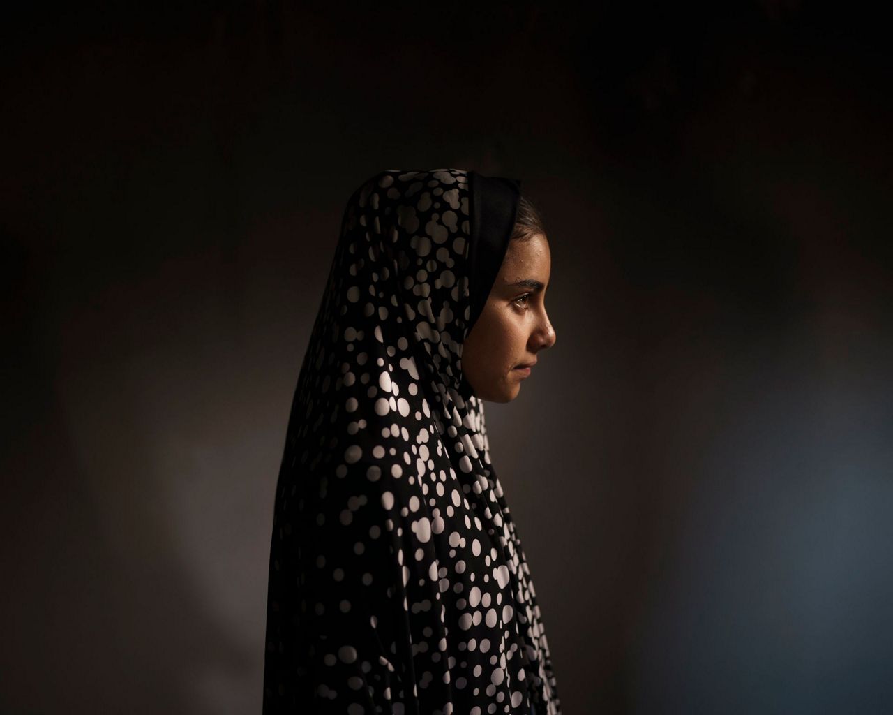 War's trauma apparent in portraits of Gazan children