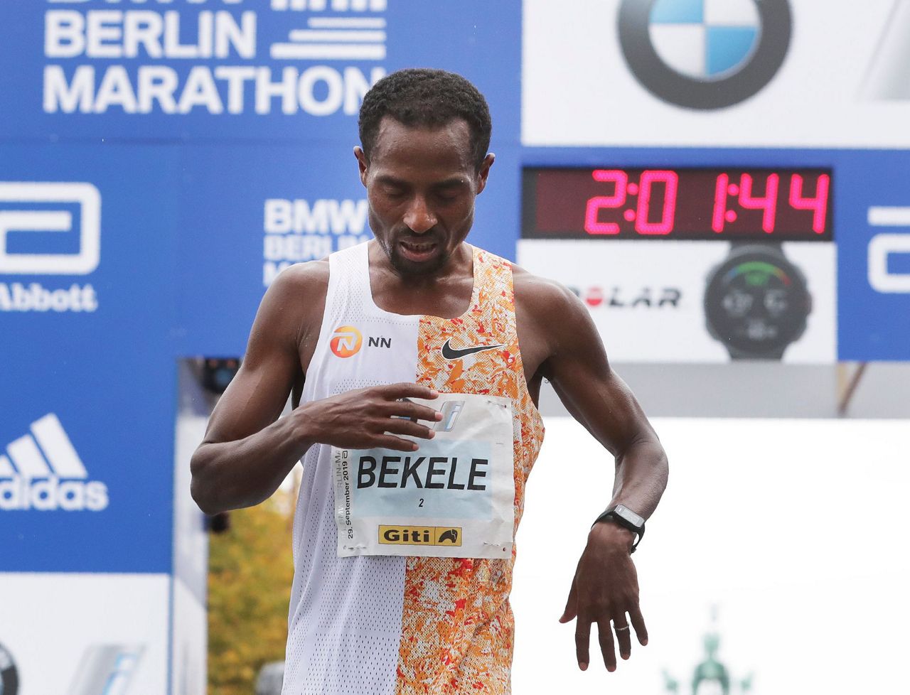 Bekele wins Berlin Marathon, misses WR by just 2 seconds