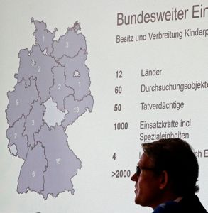 German police raid 50 homes in child porn investigation