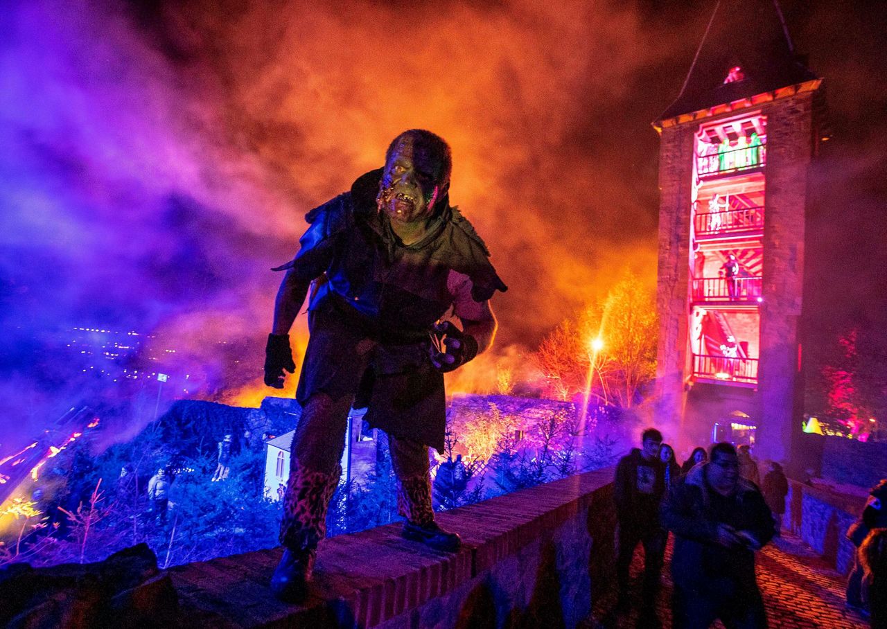 Germans flock to Frankenstein Castle for spooky Halloween