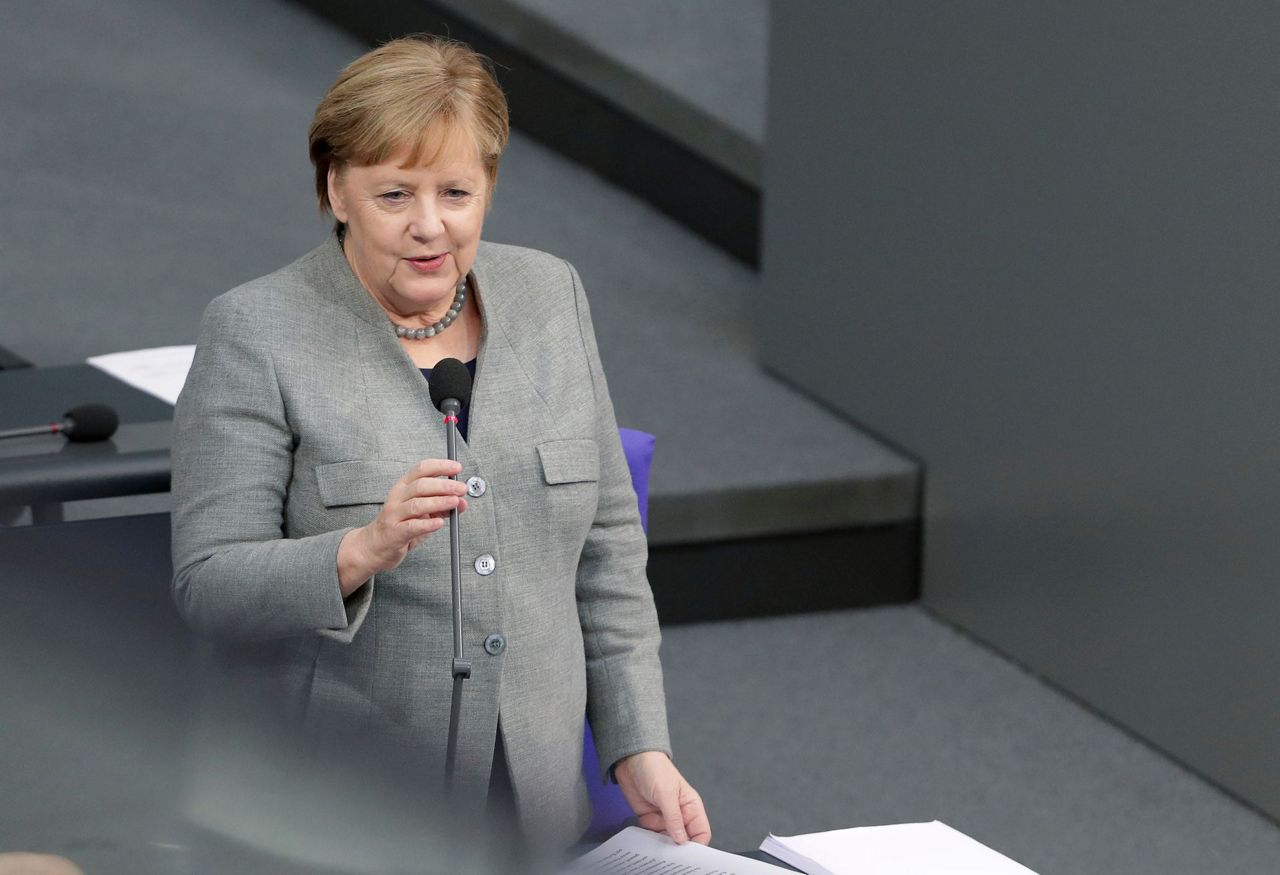 Germany's Merkel urges climate action in New Year message