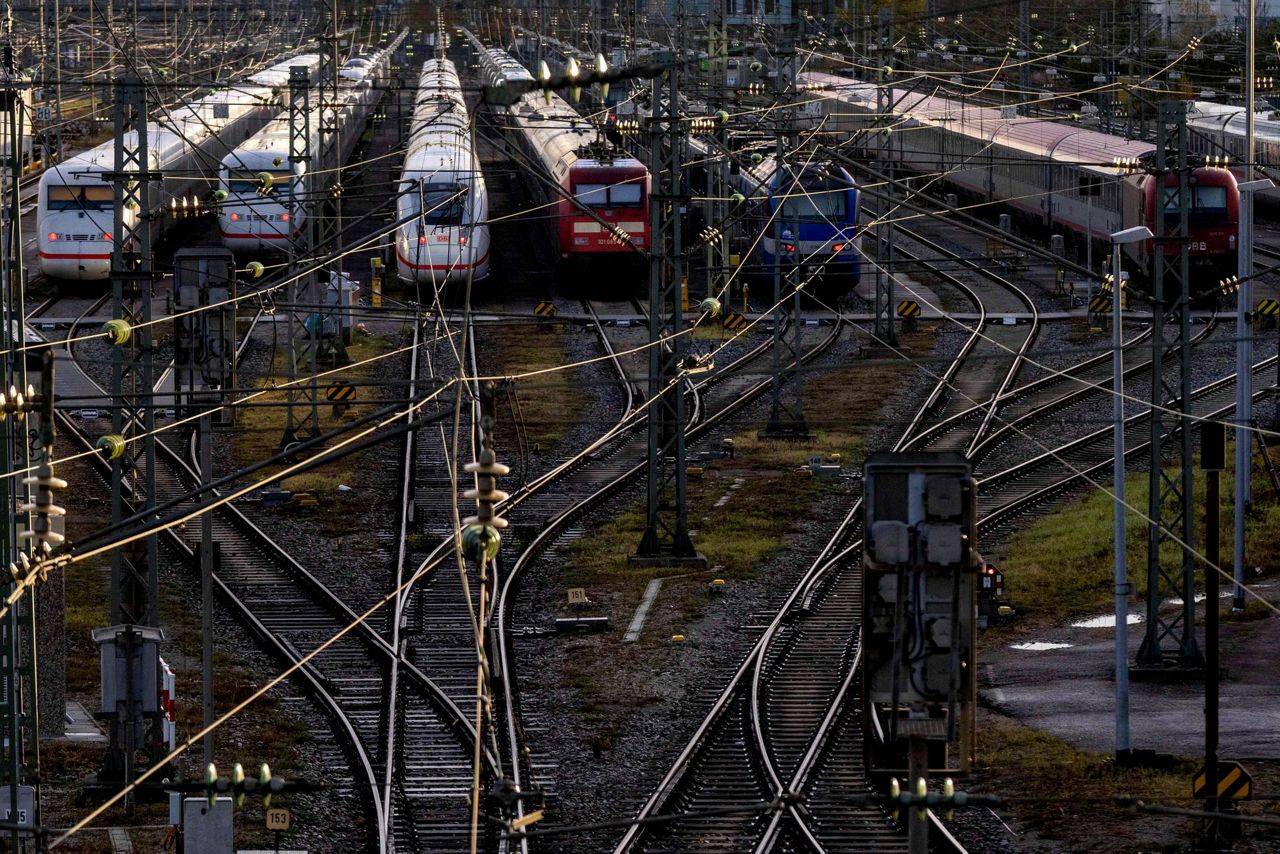 German railway runs much-reduced schedule as drivers' union stages a 20 ...