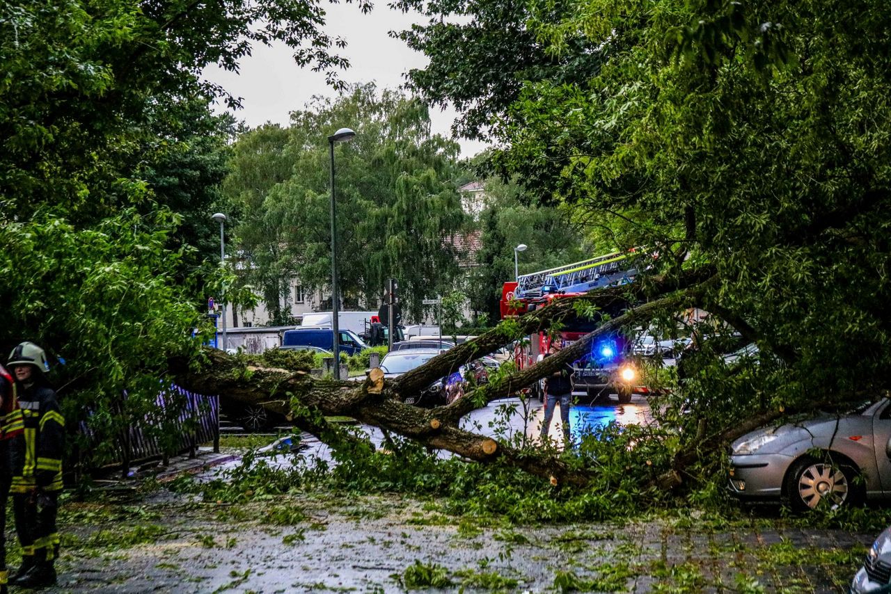 About 20 people injured in thunderstorms in eastern Germany