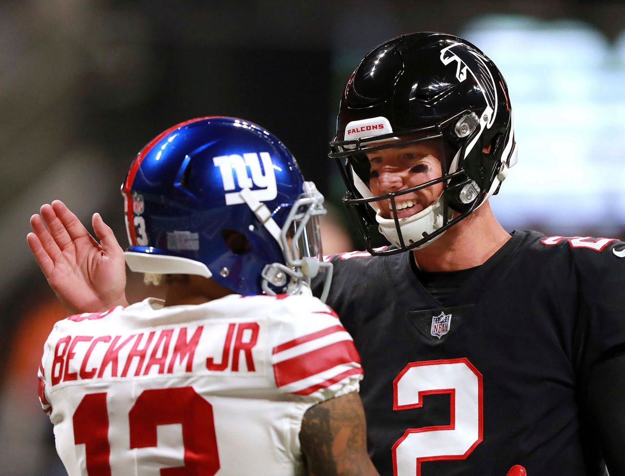 Matt Ryan throws for 379 yards, Falcons beat Giants 23-20