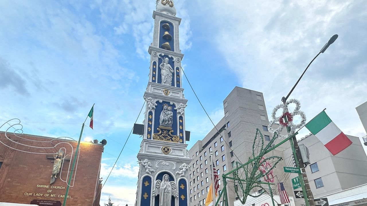 This festival helps fund Our Lady of Mount Carmel Church for the entire year. (Spectrum News NY1)