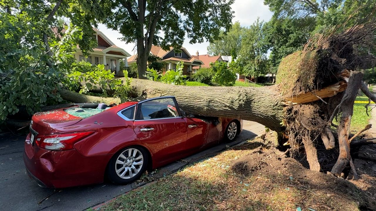 'Everything was just going almost horizontal': Milwaukee hit by another powerful storm
