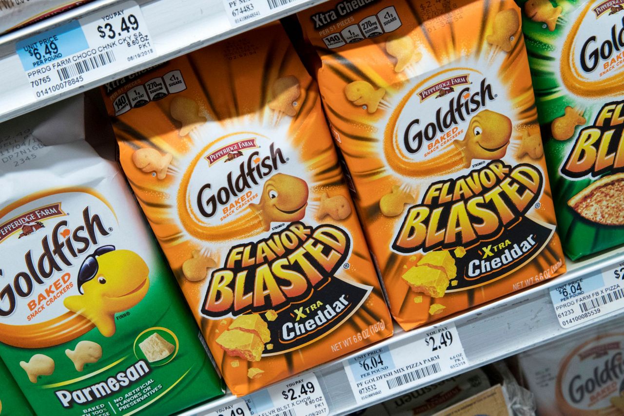 4 types of Goldfish Crackers recalled, salmonella fears