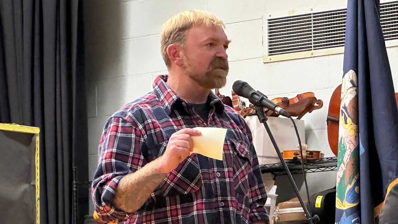 Graham Platner, a combat veteran and oyster farmer, will be on the June ballot. (Spectrum News file photo)