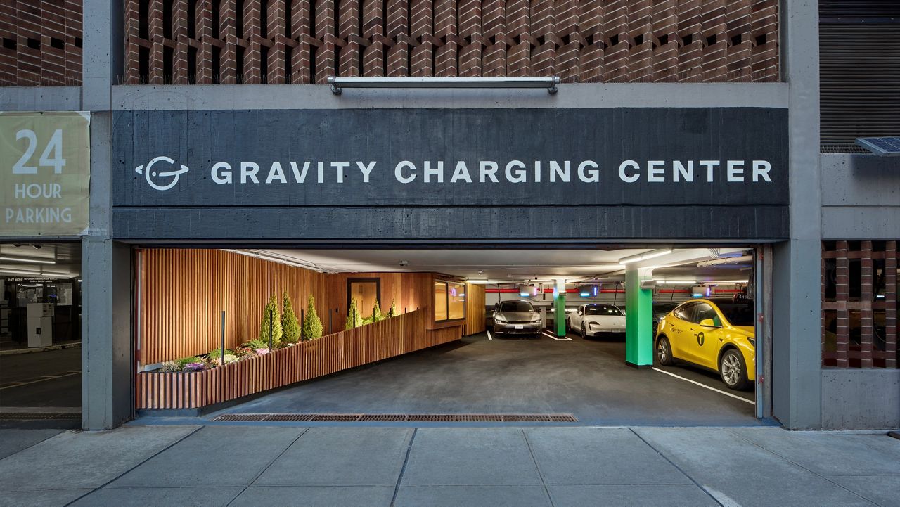 Gravity EV chargers in New York City