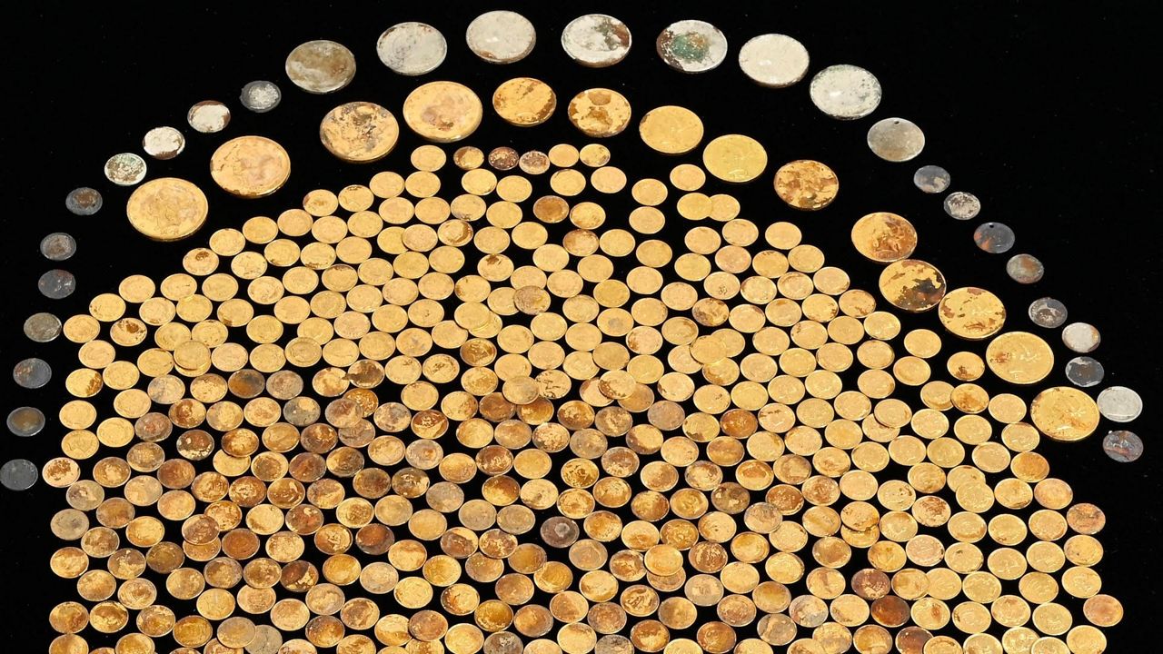 Millions of dollars in rare gold coins found in Kentucky field