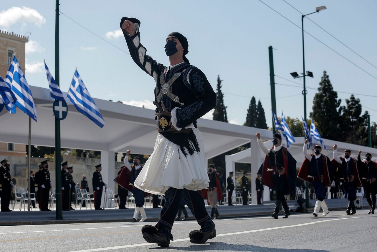 Greek Independence Day events culminate in military parade