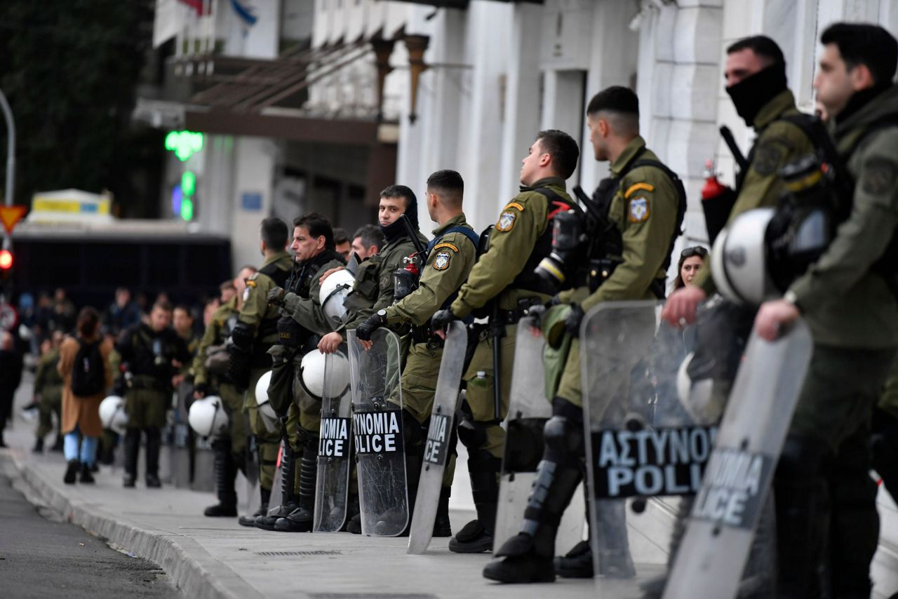 Police deployed in Athens for uprising anniversary marches