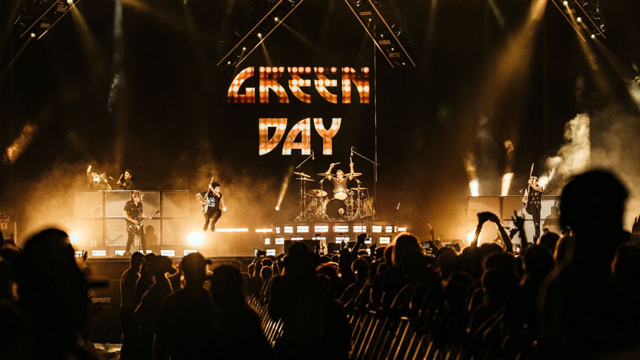 American rock band, Green Day. (Courtesy of: Greg Schneider)