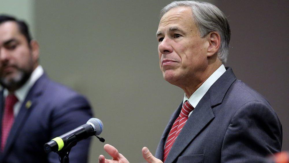 Texas Gov. Greg Abbott appears in this file image. (AP Photo)