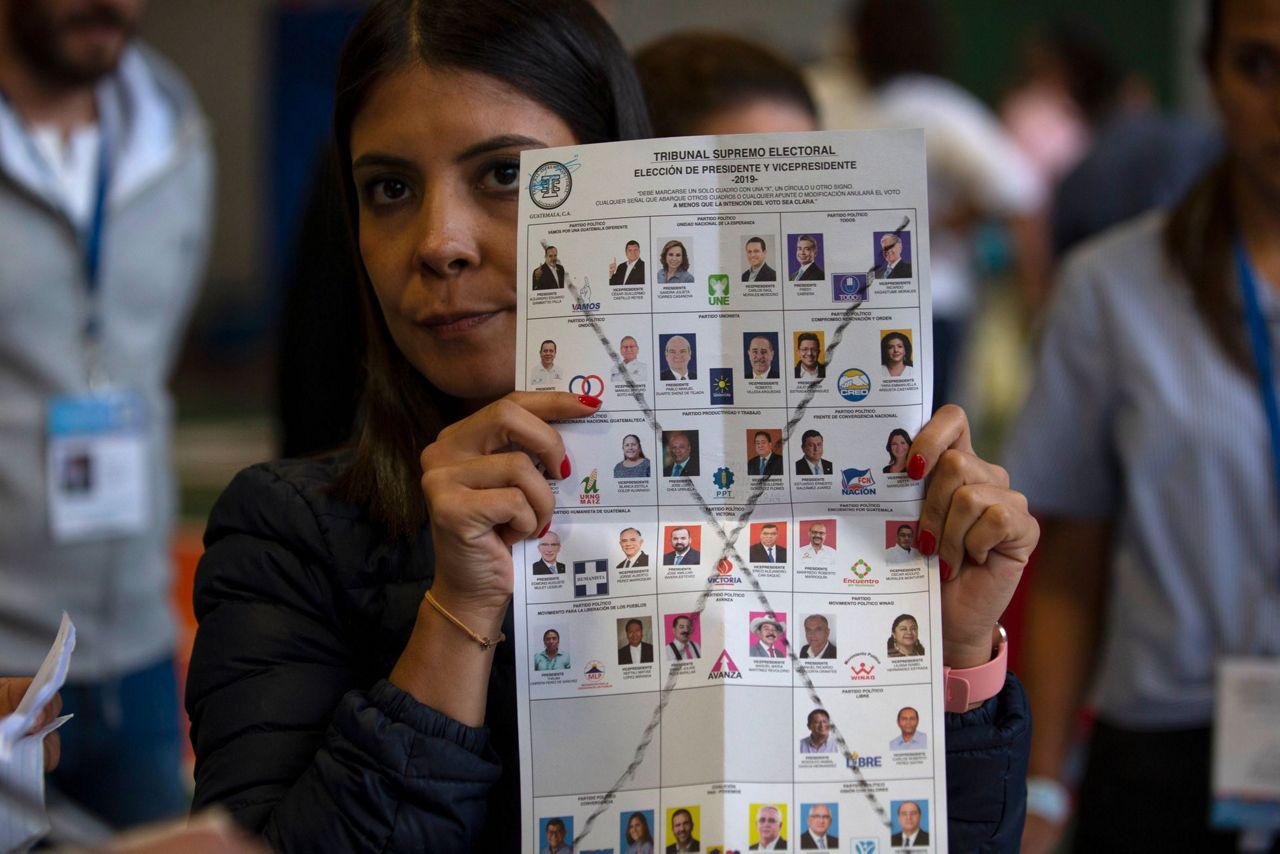 Businesswoman leads Guatemalan election, early results show