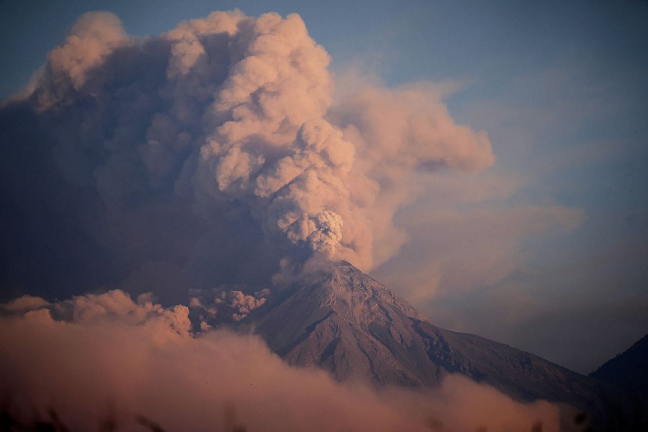 Guatemala's Volcano of Fire erupts and forces evacuations