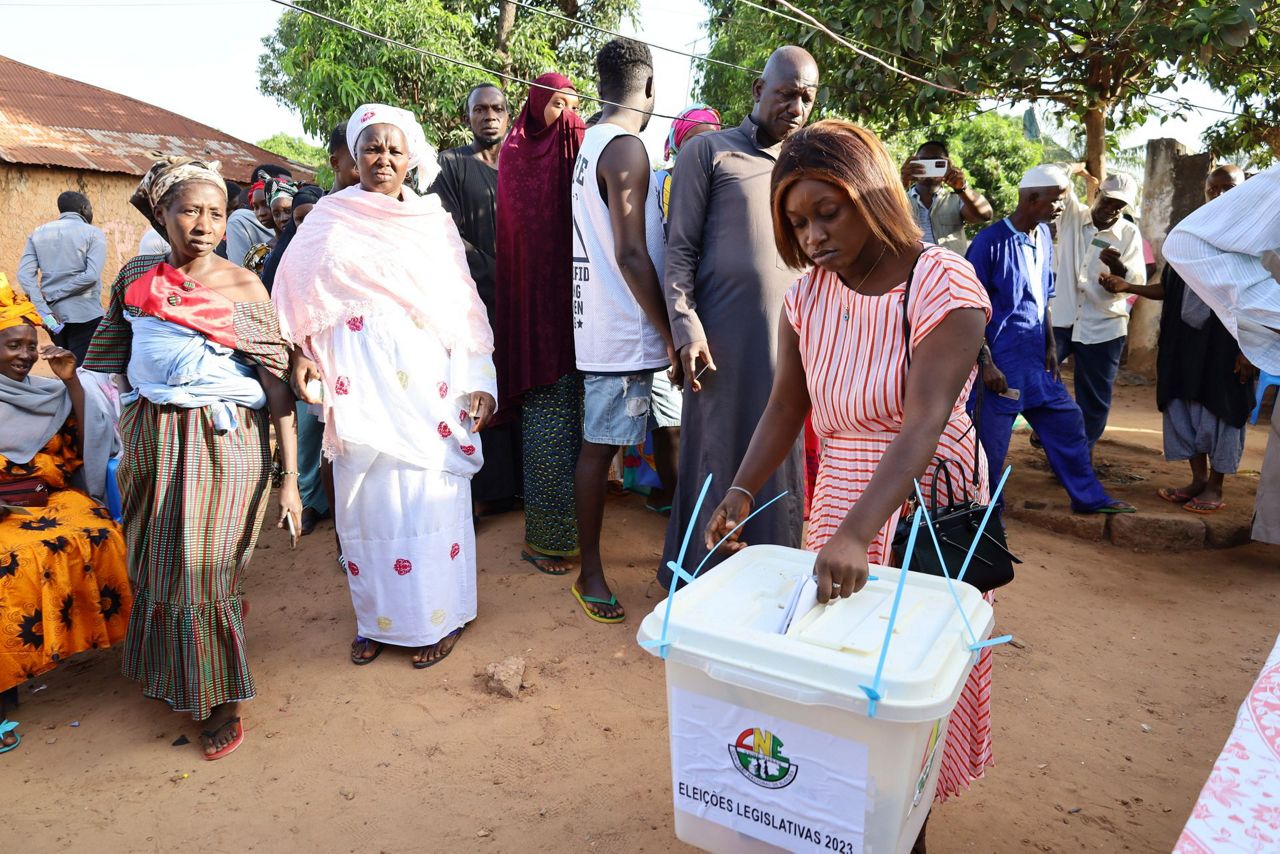 Highly anticipated legislative election underway in GuineaBissau