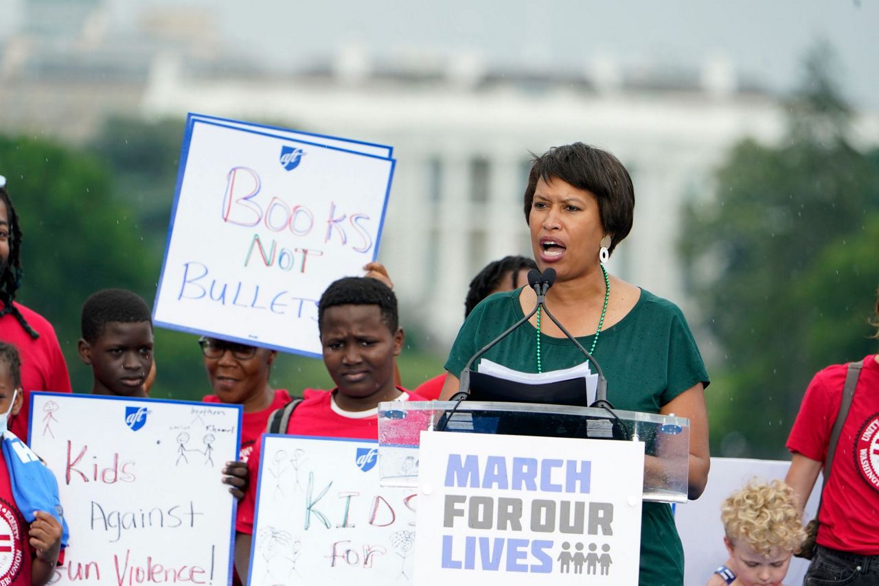 Thousands rally for gun reform after surge in mass shootings