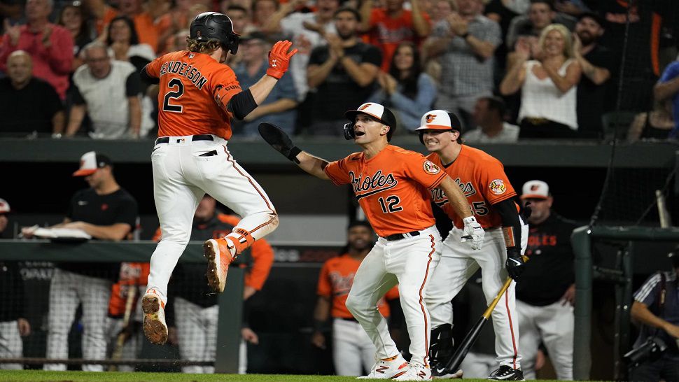 The Orioles gained on the Rays and go for a series win today