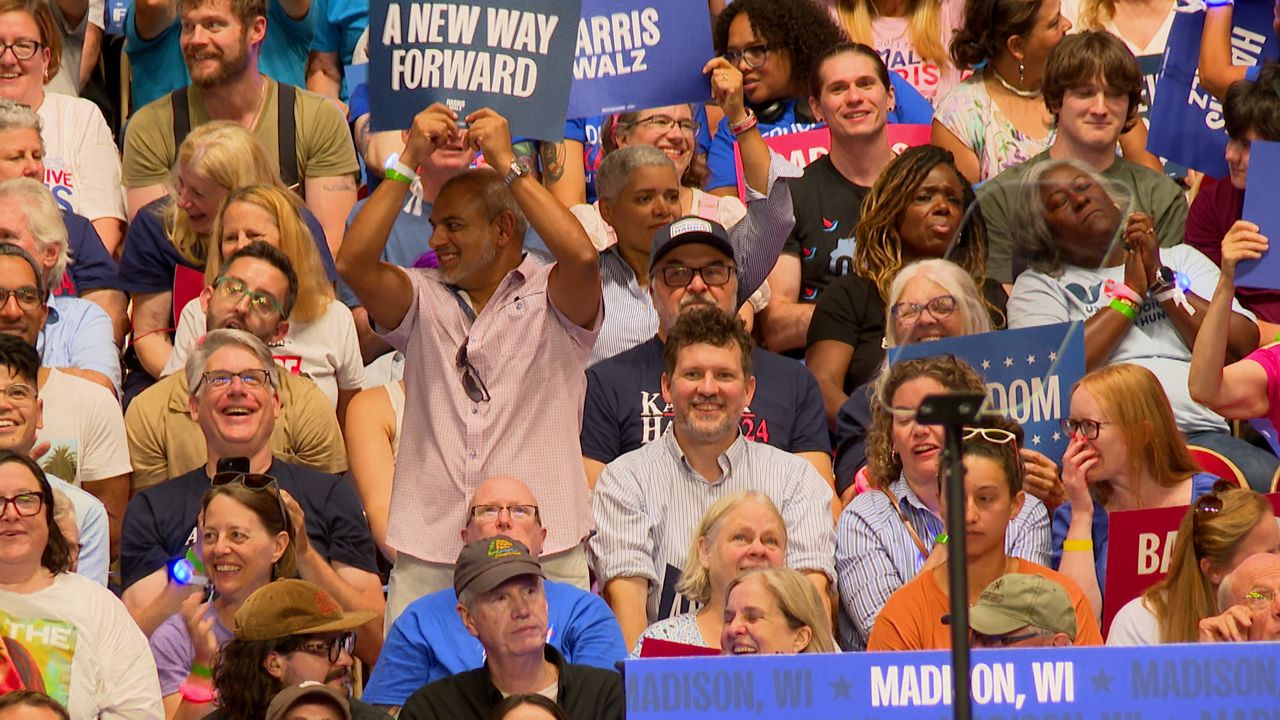 Vice President Harris rallies in Madison
