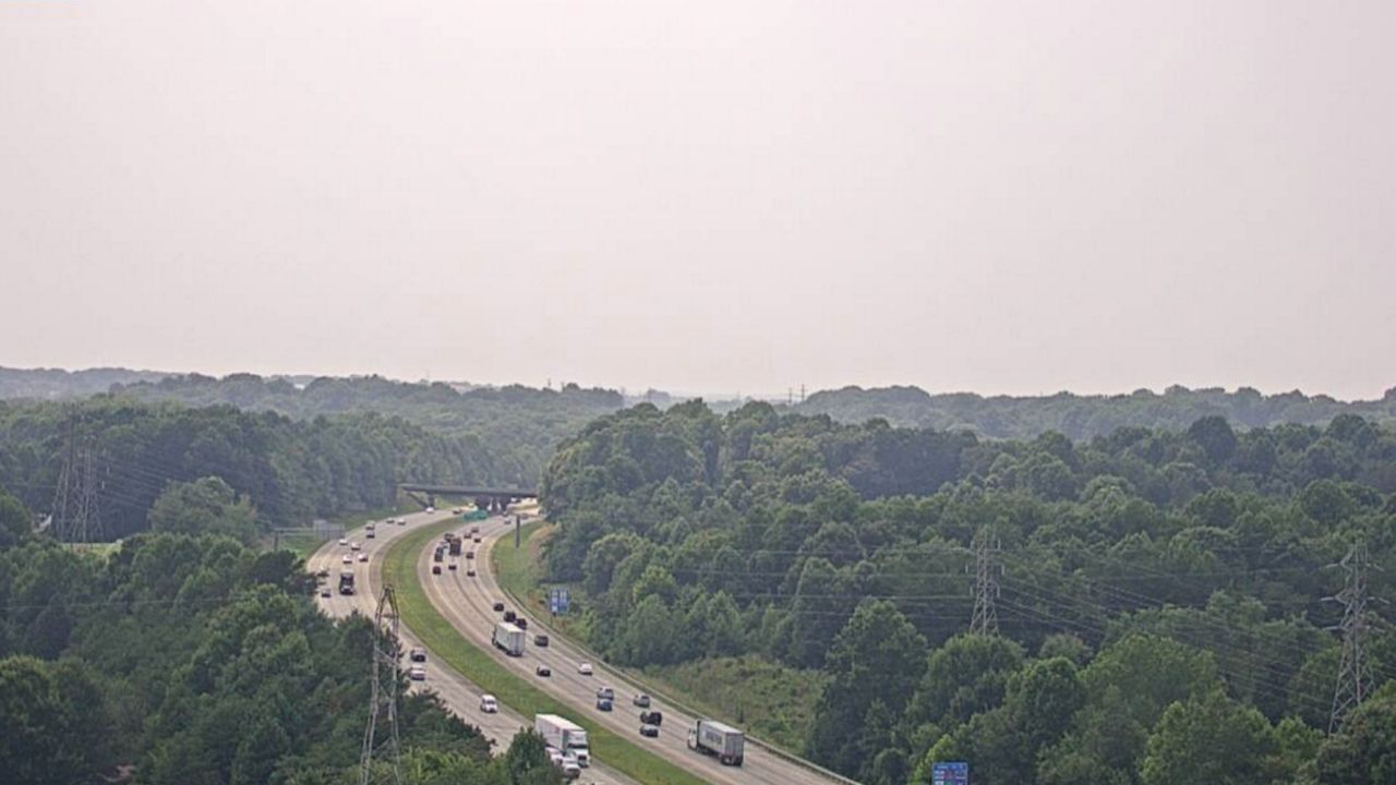 Canadian wildfires are affecting air quality in North Carolina