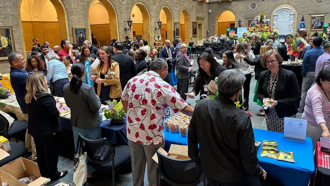 The Hawaii Agricultural Showcase allowed Hawaii local farmers, ranchers, and producers to present their products and share personal stories of their agriculture experiences in Hawaii. (Office of Lt. Gov. Sylvia Luke)